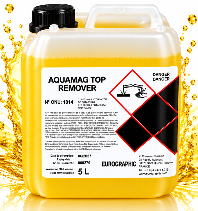 Aquamag Top Coating Remover